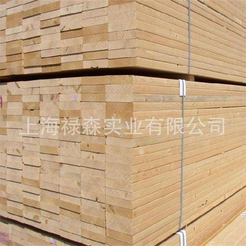 质量保障的进口芬兰云杉板材，烘干建筑木方和床板料