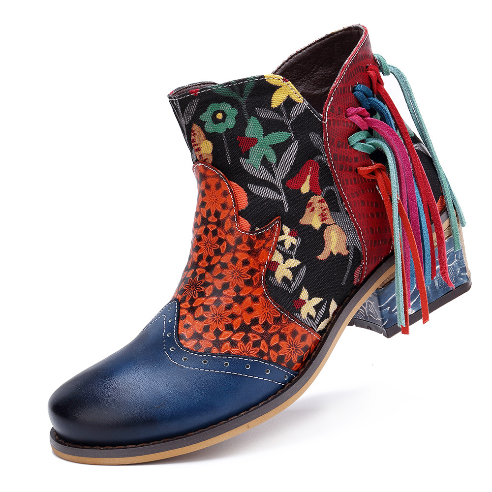 Bottes femme en En cuir - Ref 3354740 Image 17