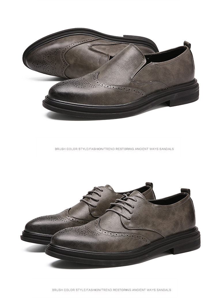 Chaussures homme en Cuir microfibre - Ref 3445697 Image 46