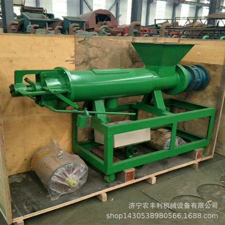 高效粪便固液分离机 卧式螺旋脱水机 自吸式粪便脱水机