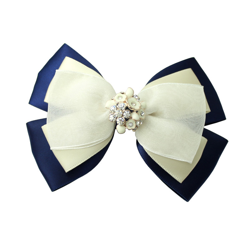 Procesamiento al por mayor accesorios para el cabello arco coreano joyería hecha a mano lindo hilo de nieve tocado niñas clip superior hilo blanco