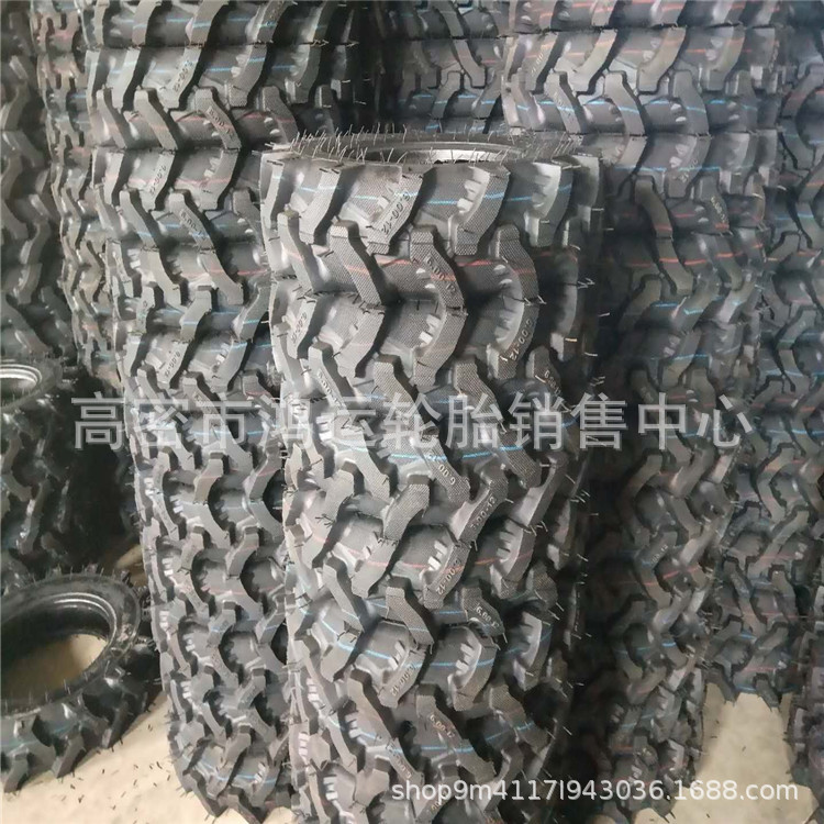 现货供应 农用6.00-12手扶拖拉机轮胎水旱两用600-12半高花轮胎