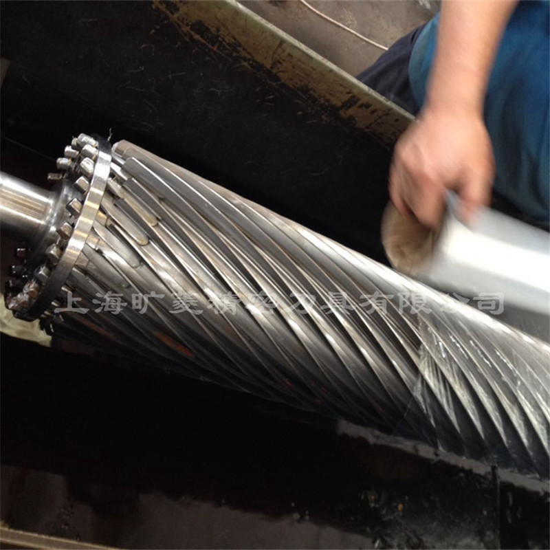 厂家现货供应剪毛机螺旋刀片 浙江剪毛机刀片