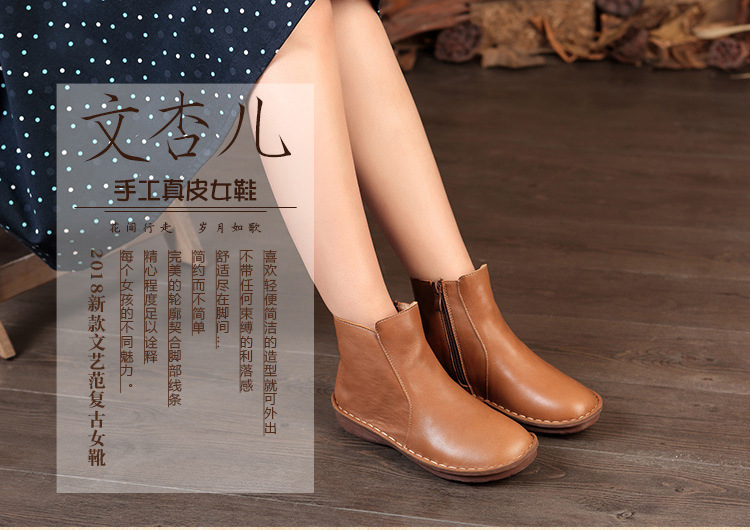 Bottes femme WHENSINGER      en En cuir - Ref 3355331 Image 12