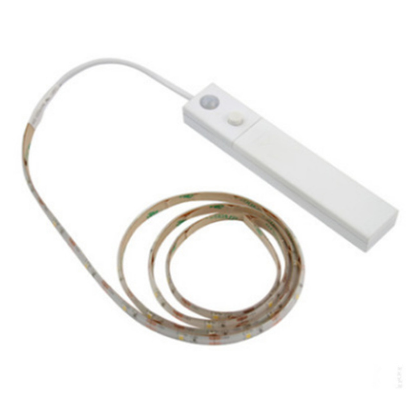 Smart induction bed bottom led Night Light Battery Box led induction light with battery box wardrobe light