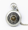 Retro classic silver mechanical pocket watch, necklace suitable for men and women