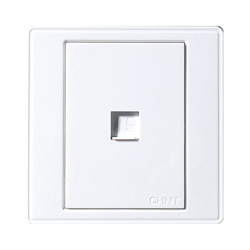 正泰开关插座 7E系列电脑插座 网络插座 网线插NEW7-E204库存充足