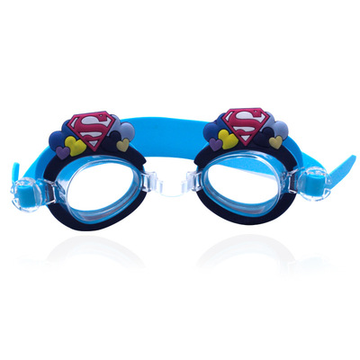 children Swimming goggles Cartoon Drop plastic doll Spider-Man Captain America Swimming goggles Cartoon parts