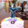 Party baking cake decoration plug -in pearl sequins, mermaid tail inserting flag birthday cake decoration account