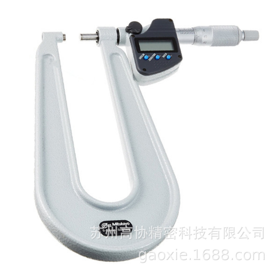 日本三丰Mitutoyo 389-271(0-25mm) 数显板材千分尺0.001mm高精度