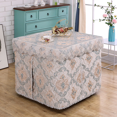 Stove Electric stove hood Electric heating Furnace cover Fire frame Quilt cover thickening Warm tablecloth Roast European style Jacquard weave Table covers