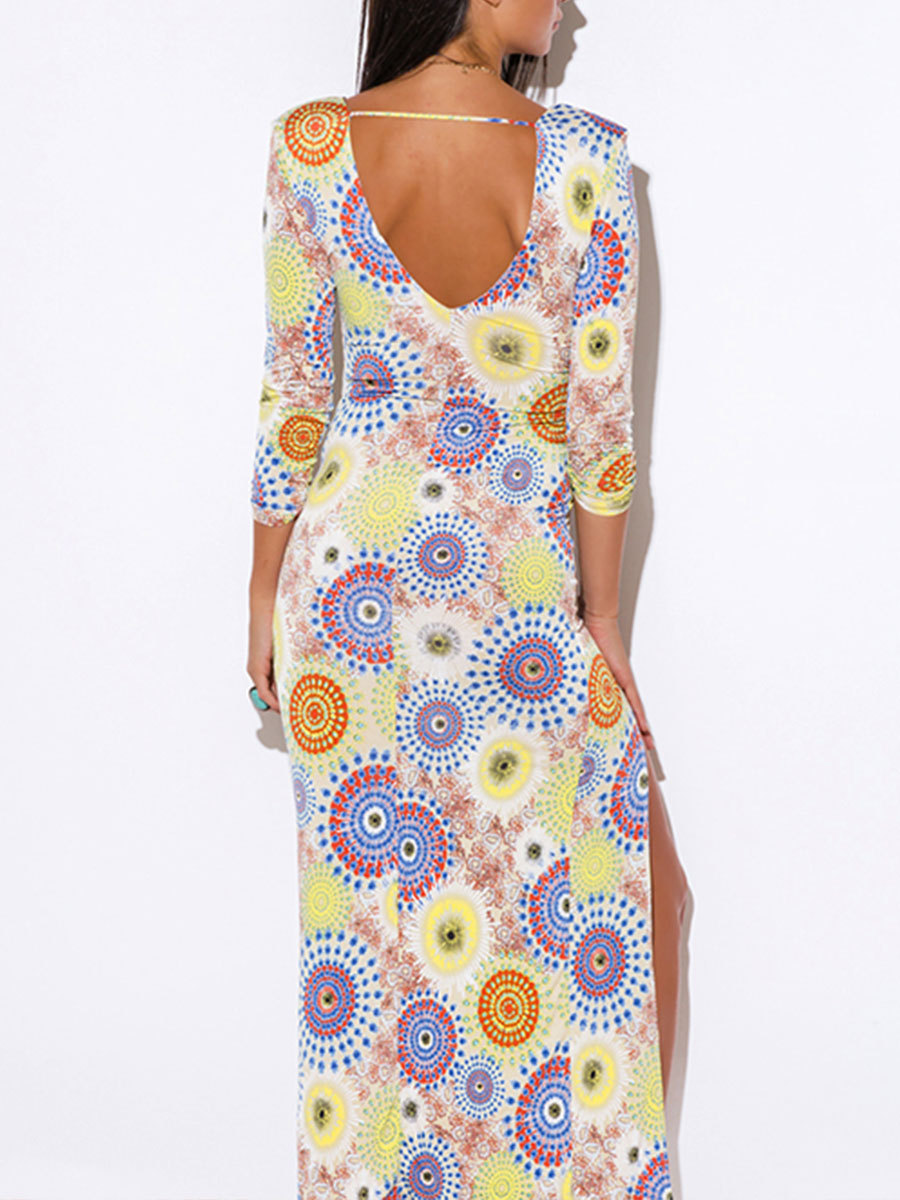 Irregular Hem Long Sleeve Dress Backless Design Front Short Back Long Elegant Evening Wear Wholesale Available