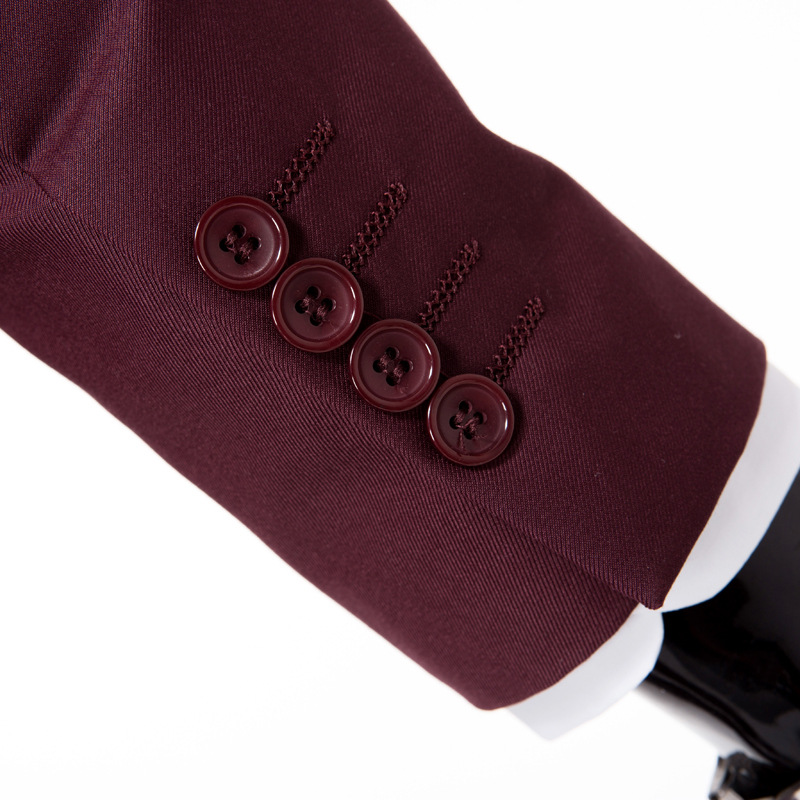Traje traje de tres piezas de los hombres de negocios slim fit traje formal profesional de los hombres de estilo coreano novio dama de honor vestido de novia