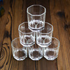 Qianli octagonal glass Creative transparent glass water cup whiskey crystal juice glass glass wholesale