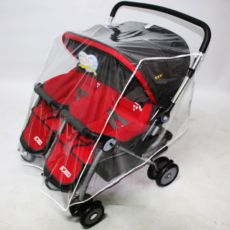 baby stroller plastic cover
