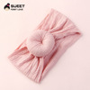 Hair accessory, children's donut, nylon headband, suitable for import, new collection, European style, wholesale