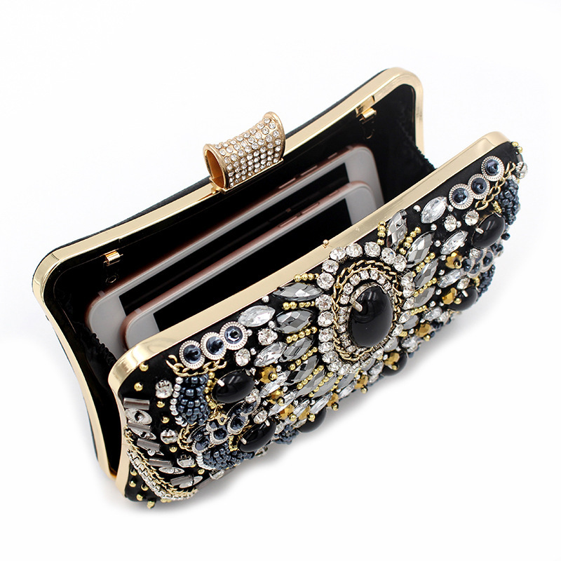 Hand-Made Beaded Clutch Image 4