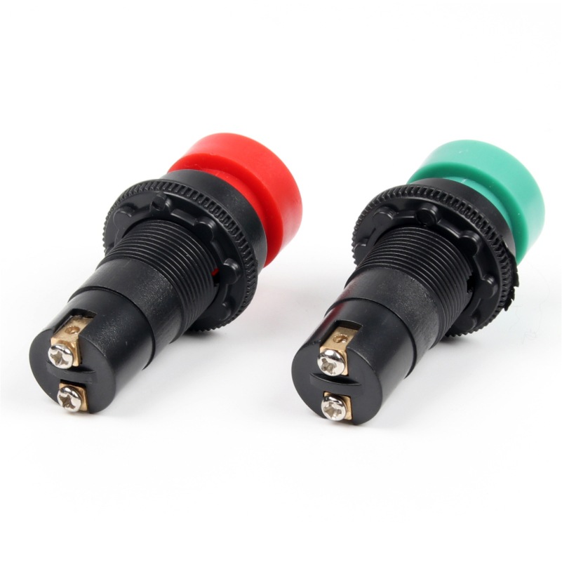 车床工作台快速走刀启动机床按钮开关LA9老型 自动复位绿红色16mm