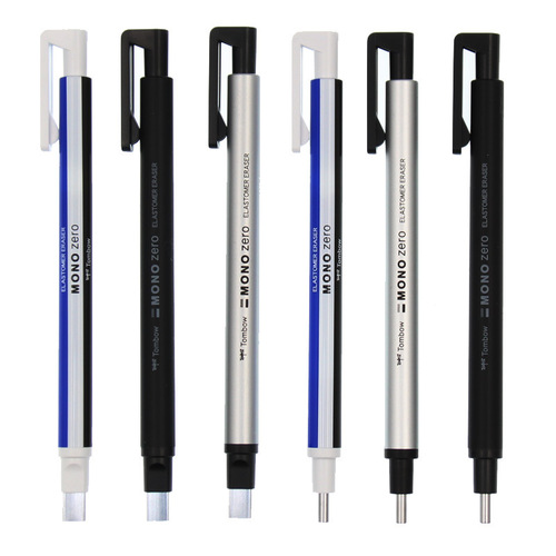 Japanese Tombow dragonfly|EH-KUR round head|EH-KUS square head|high gloss eraser pen|press eraser pen