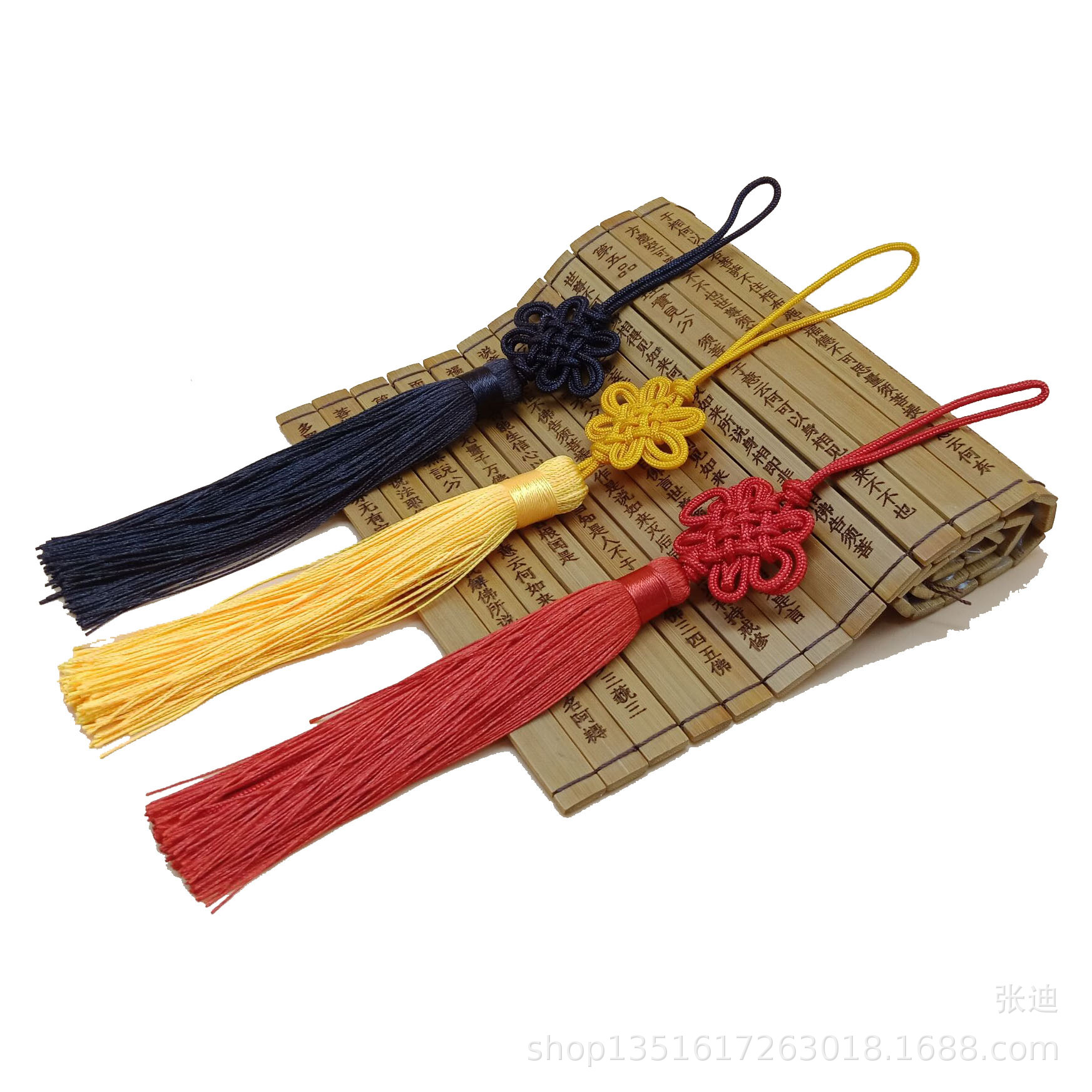 Chinese knot tassels Ears Car hanging ears DIY jewelry Accessories