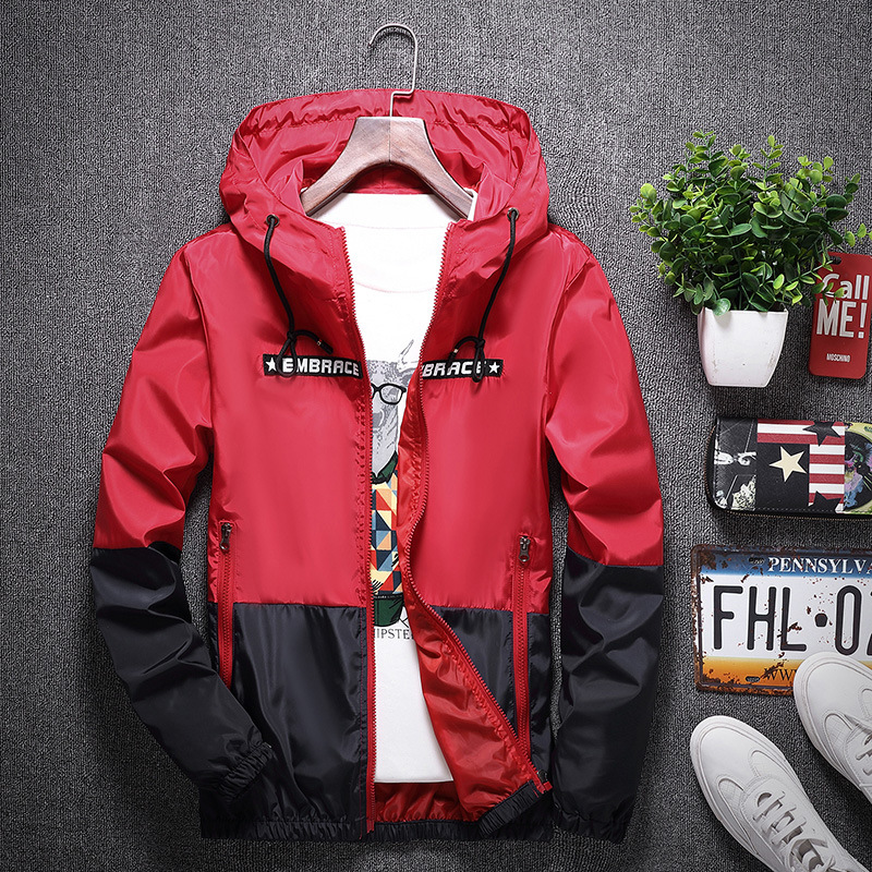 Jacket Red and White