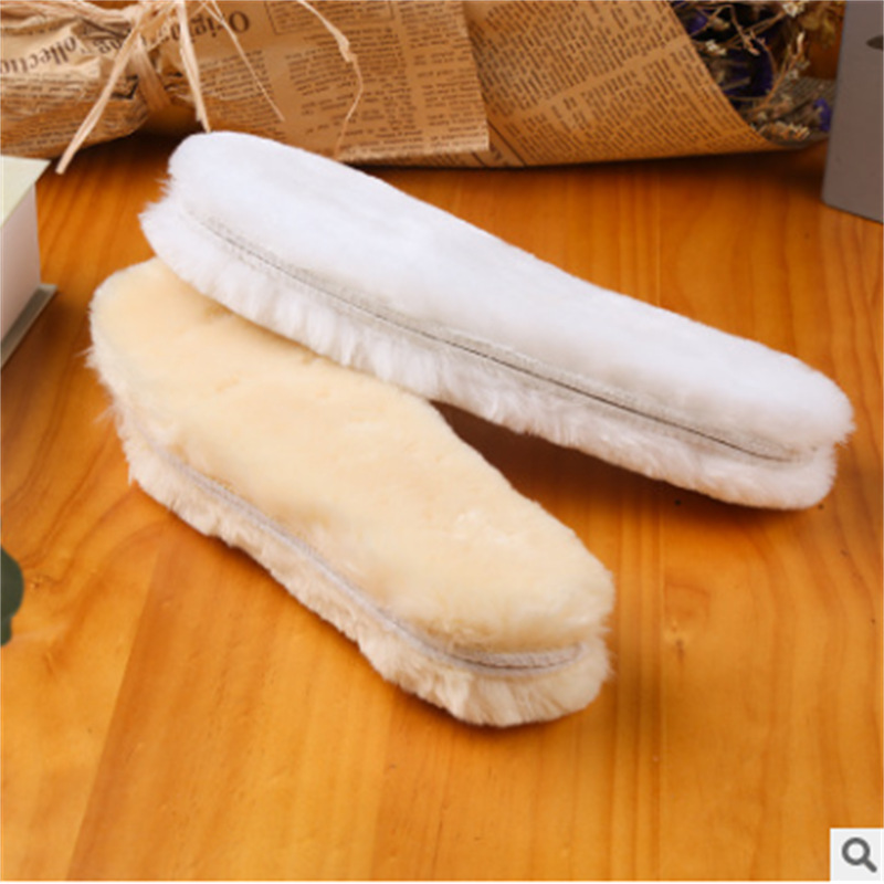 Manufactor goods in stock wholesale wool Insole winter Fur integrated Imitation wool Insole thickening keep warm Snow boots Insole