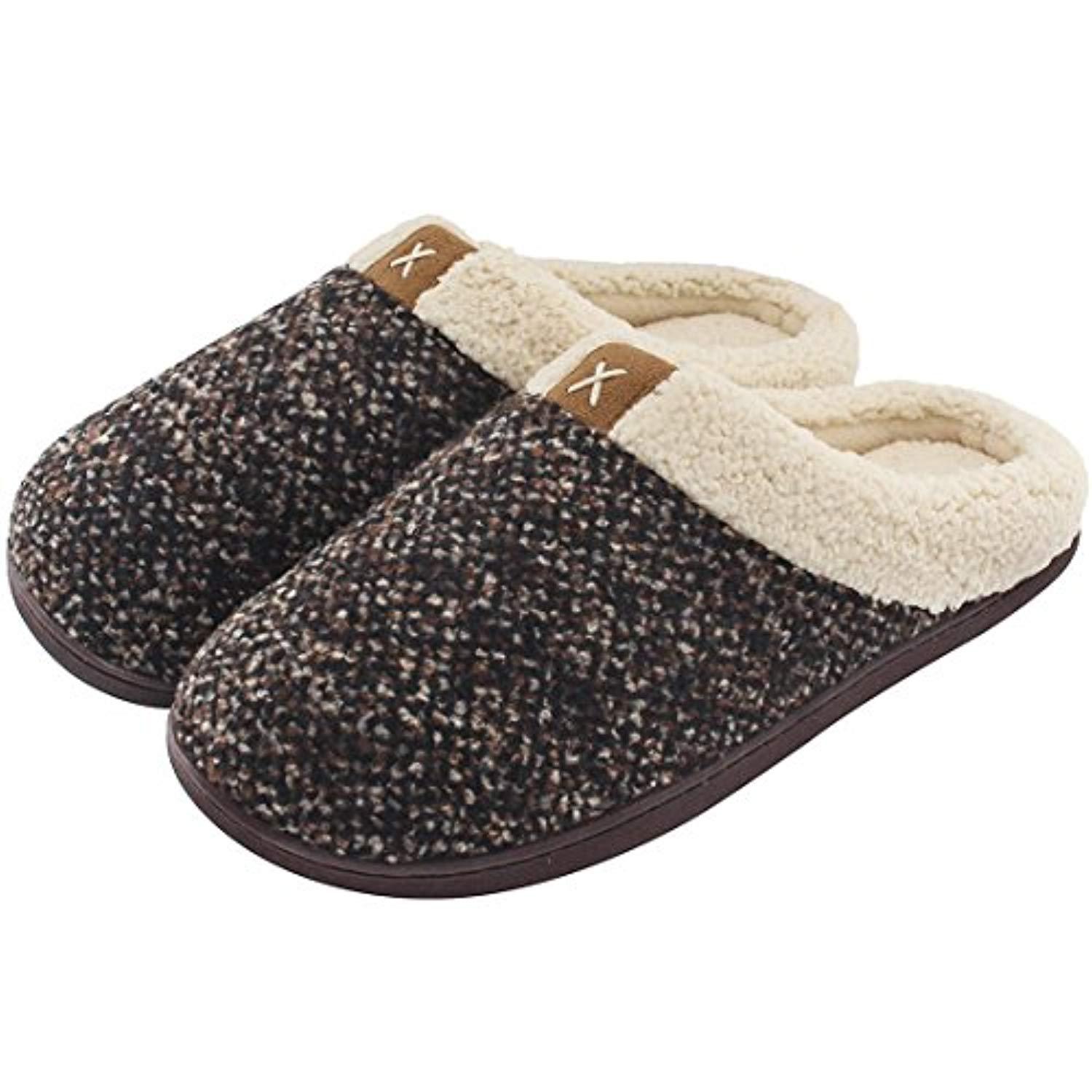 Unisex Casual Plaid Round Toe Cotton Slippers display picture 7