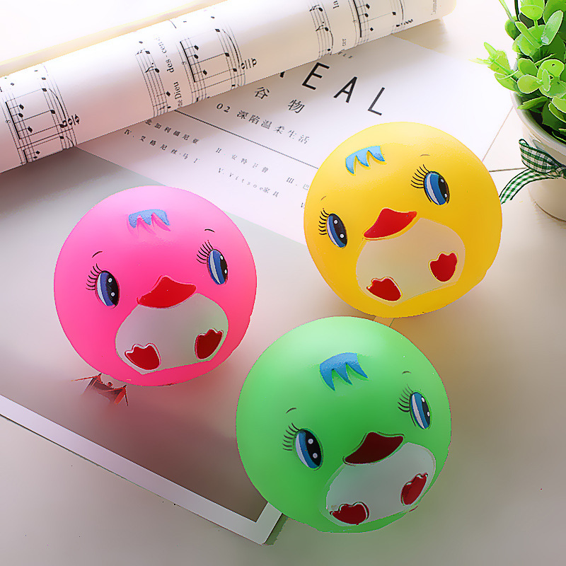 Perro mascota sonido juguete bola vinilo pequeño perro mordedura-resistente molar perro juguete fábrica de comercio exterior al por mayor