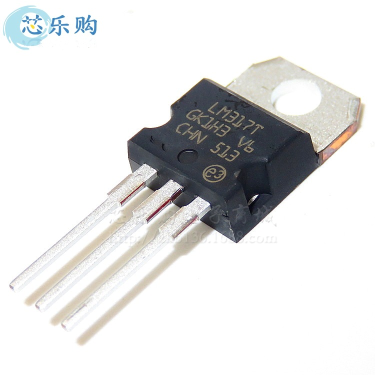 LM317 LM317T TO-220 直插 ST 三端稳压器 可调稳压电源 国产
