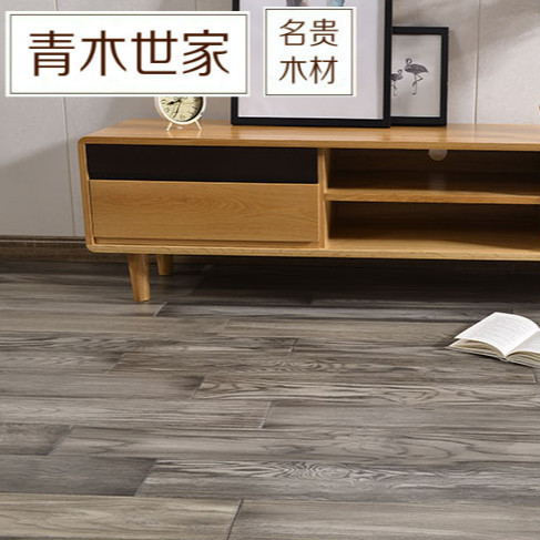 北欧橡木实木多层冷色风格锁扣地暖环保防水耐磨15mm工厂直销|ms