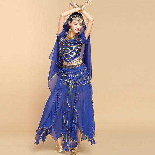 Belly dance Indian dance dance clothing practice clothing ethnic performance clothing Tianzhu girl dance clothing spring and summer