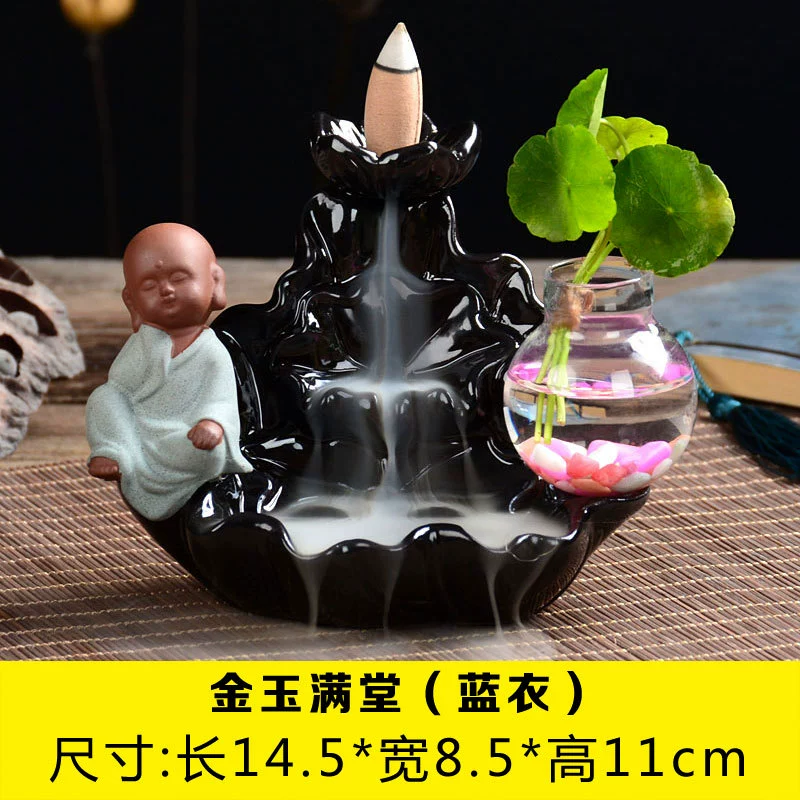 Creative Incense burner sandalwood, aroma lamp for office, scarlet wood