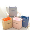 Cloth, foldable storage basket, increased thickness