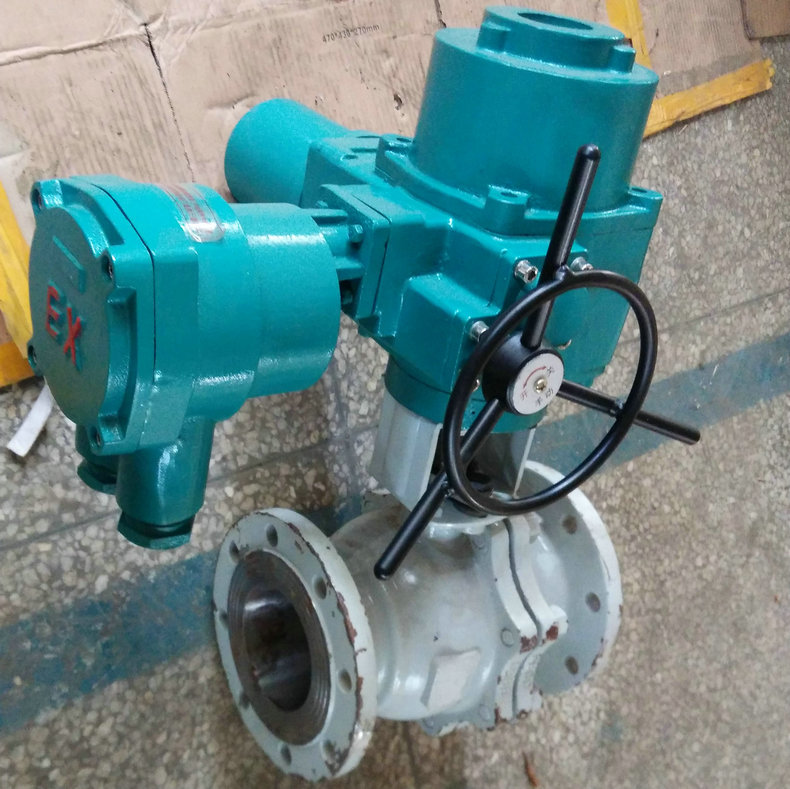 上海沪宣电动球阀 不锈钢法兰电动球阀 Q941F