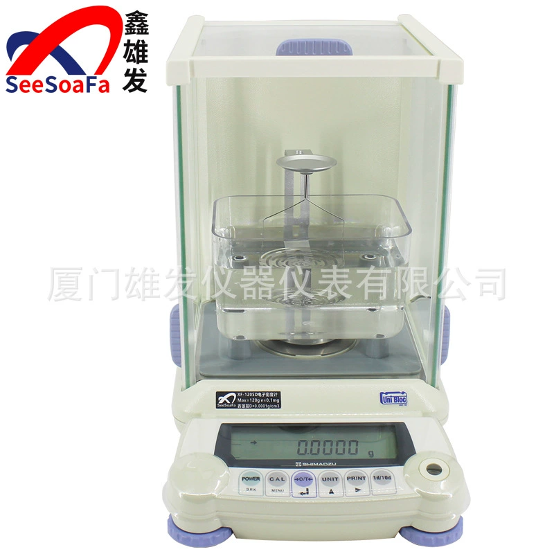 Высокоточный измеритель плотности твердого тела XF-120SD Измеритель плотности плавучести Archimedes Япония Ареометр Shimadzu