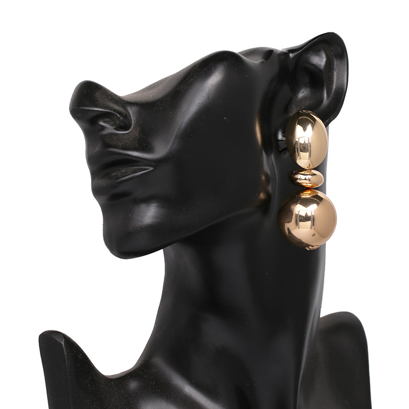 Gold Alloy Earrings