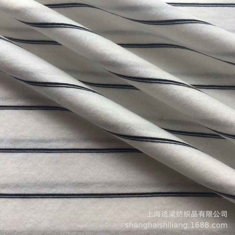 Double-silk radiant sweat cloth mercerized singed sweat cloth 100s/2 mercerized cotton sweat cloth medium and high-end knitted fabric Double-silk radiant sweat cloth mercerized singed sweat cloth 100s/2 mercerized cotton sweat cloth medium and high-end knitted fabric