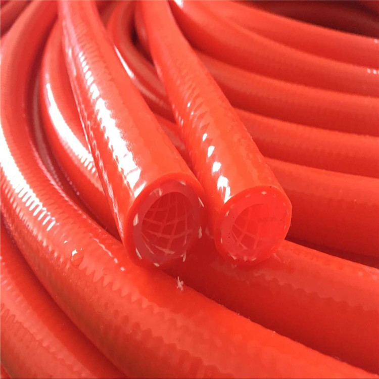 BP20-010耐压硅胶软管食品级双色增强编织硅胶软管 制药级软管