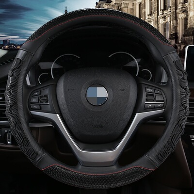 new pattern automobile Leatherwear Steering wheel cover non-slip plastic cement motion handle grip Four seasons currency Factory wholesale