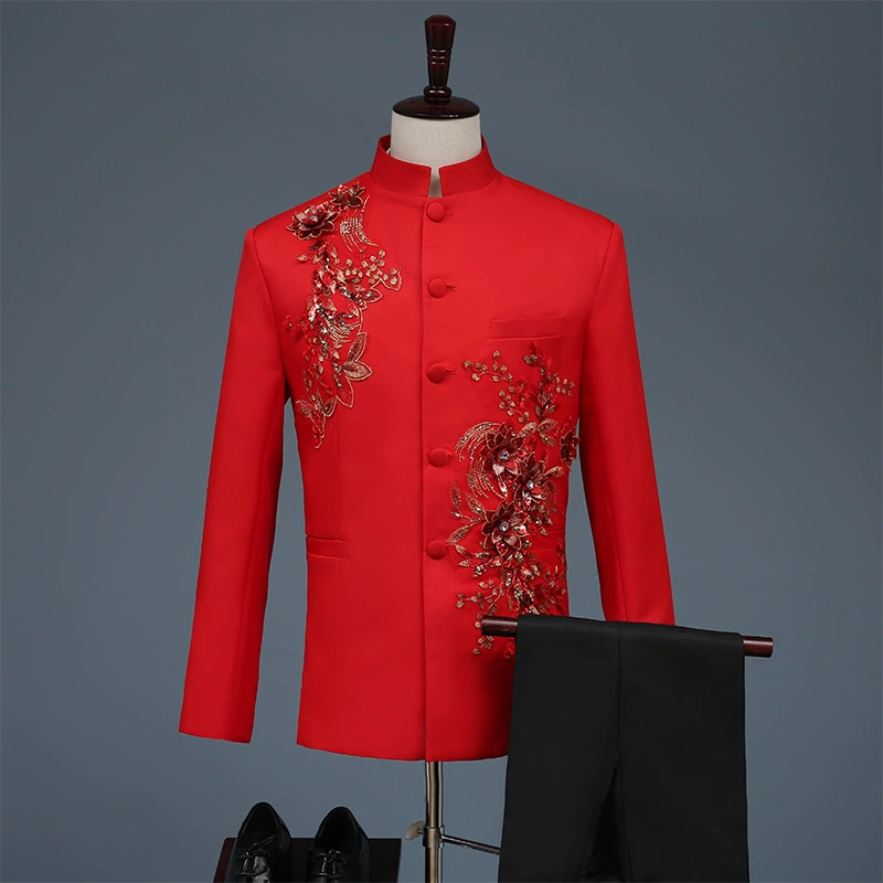 Костюм мужчины, платье, набор, slim fit
