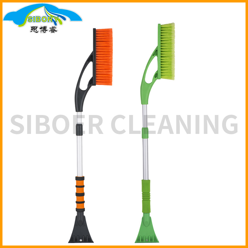 多功能汽车专用可伸缩两用雪刷雪刮刷毛柔软不伤车