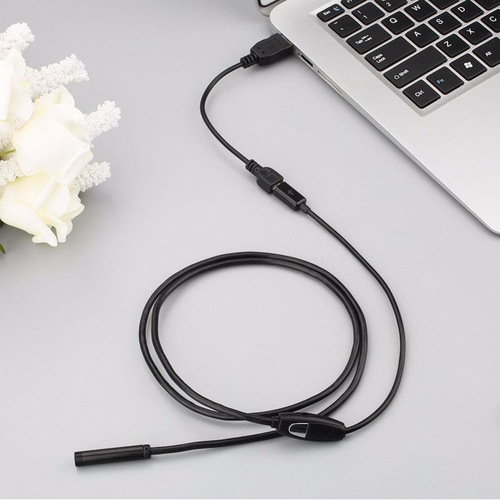 Three-in-One Hard Wire 1 Meter Android Type-C Computer USB Endoscope for Automotive, Industrial Pipes, Waterproof Probe 5.5