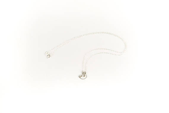 small sloth panda koala bear pendant necklace