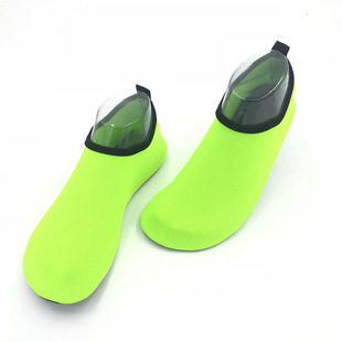 Factory direct custom men's and women's beach snorkeling shoes diving shoes non-slip anti-tie barefoot soft bottom wading shoes swimming shoes