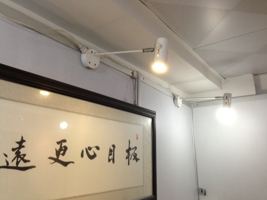 展览摊位展会背景墙射灯/30CM挂钩灯具/标准展位会展快接快插灯厂