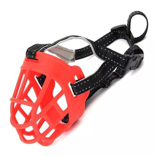 Golden Panda silicone pet muzzle dog anti-biting and barking soft muzzle cross-border wholesale