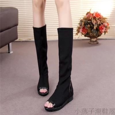 Bottes femme en PU artificiel - Ref 3355059 Image 1