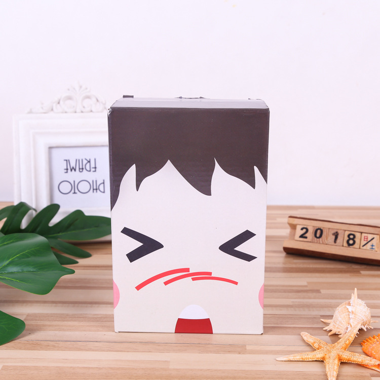 厂家直供时尚卡通纸盒 创意彩盒瓦楞纸盒 折叠通用包装盒设计