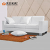 Manufactor Direct selling Simplicity originality to work in an office sofa PU Skin head genuine leather Three sofa 4S Store reception sofa