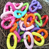 Toy, chain, pendant with clasp, acrylic beads, wholesale